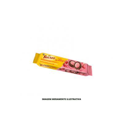 BISCOITO TORTINI MORANGO TRIUNFO 1X65X90G